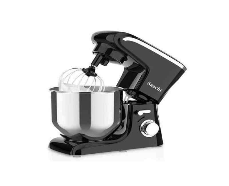 8 Litres 6-Speed Stand Mixer with Pulse Function-Black Saachi
