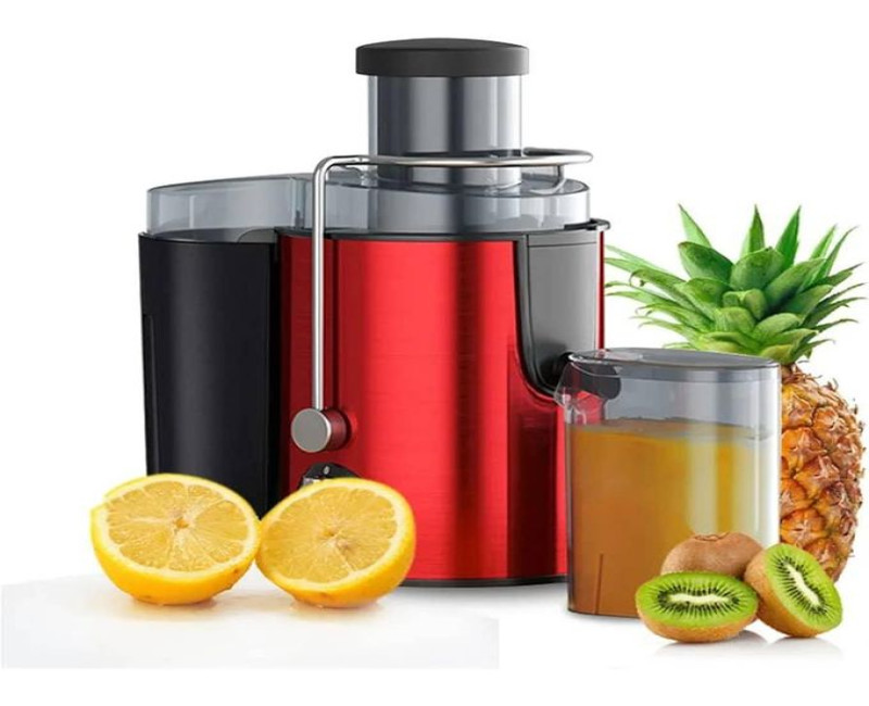Slow Masticating Juicer Blender Cold Press Juice Maker Vegetable And Fruit Juicer Extractor Higher Juicer Yield And Drier Pulp Making Juice, Jam And Sorbet BPA-Free - Multicolor