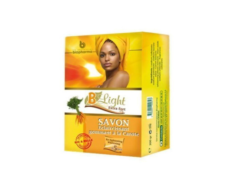 B - Light Lightening & Exfoliating With Carrot Body Soap 200g 7oz