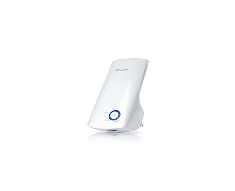 TL-WA850RE Single_Band 300Mbps RJ45 Wireless Range Extender, Broadband/Wi-Fi Extender, Wi-Fi Booster/Hotspot with 1 Ethernet Port, Plug and Play, Built-in Access Point Mode, White TOPLINK