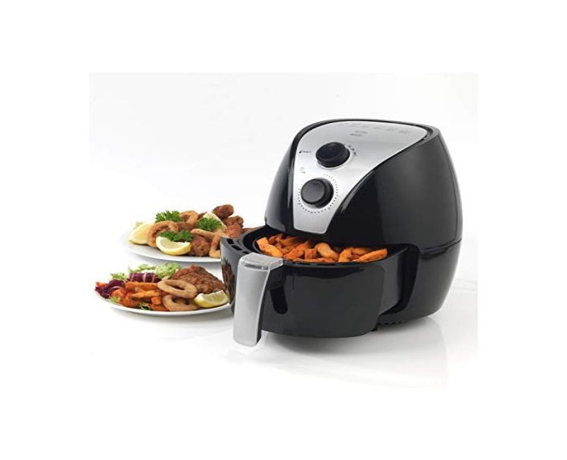 2.8 Litres Healthy Cooking Hot Air Fryer - Black