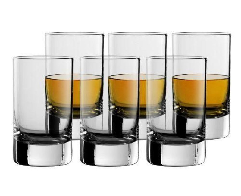 6 Pieces Of Long Shot Glasses - Colorless