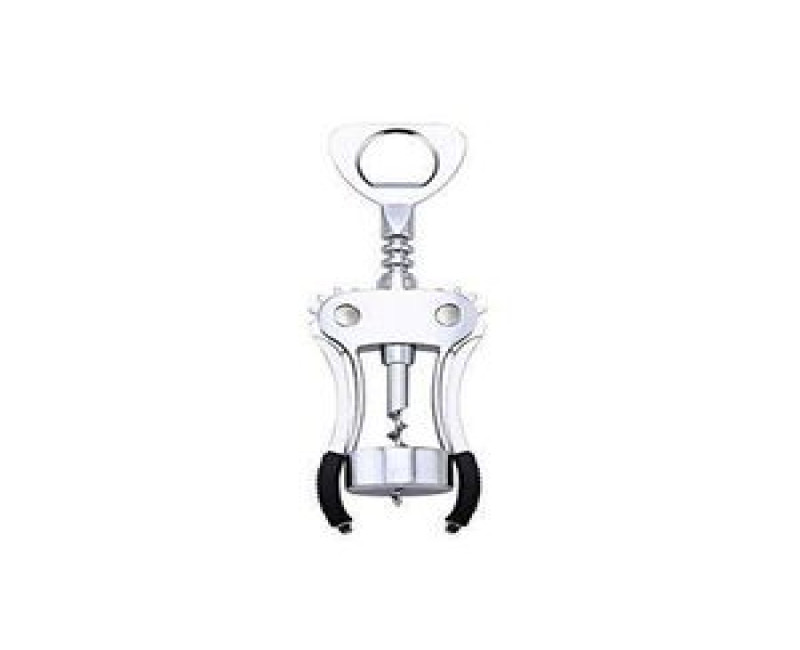 Portable Corkscrew Soda, beer, wine Bottle Opener - Silver