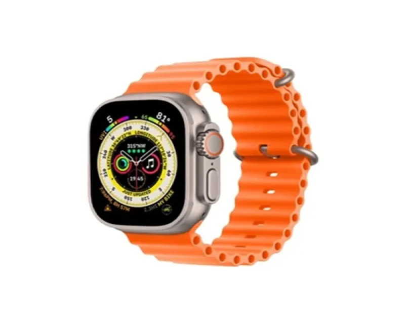 4G Ultra MAX SIM Powered Smart Watch with 4GB RAM and 64GB Internal Memory - with 3 Strap -Multicolor Modio