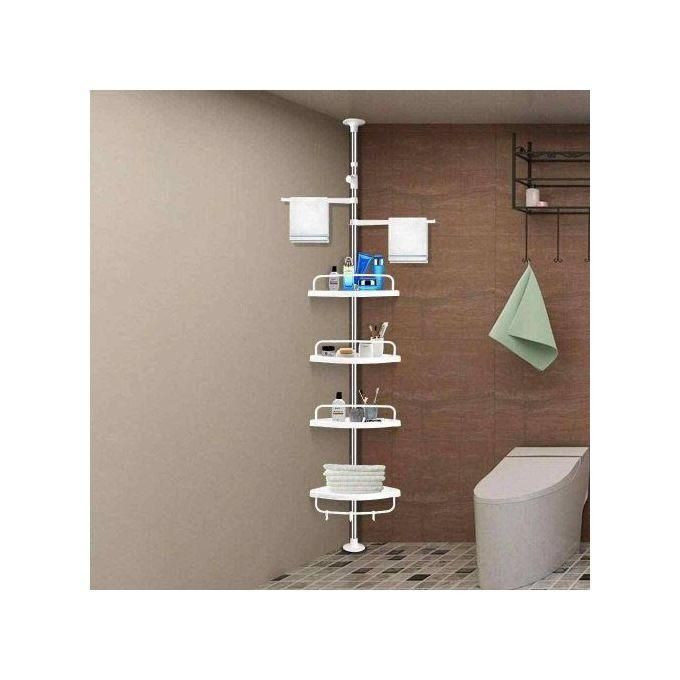 Multifunctional Corner Shelf - White