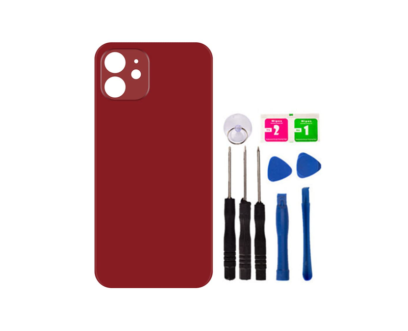 Apple iPhone 12 back Glass Replacement - Maroon