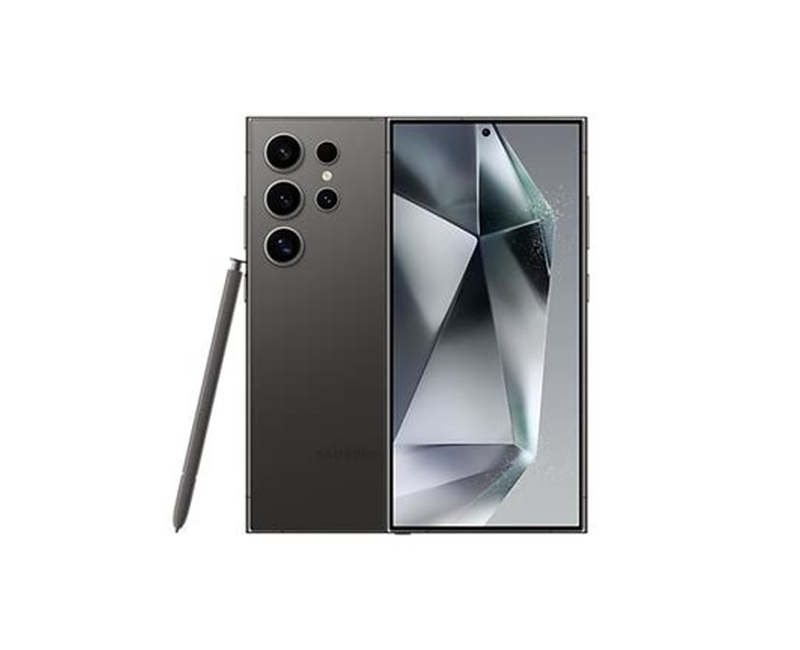 Samsung Galaxy S24 Ultra, 6.8" QHD+ AMOLED 2X Display, 12GB RAM, 256GB ROM, 5G, 200MP Quad Rear Camera, 12MP Front, Dual SIM, S Pen – Phantom Black