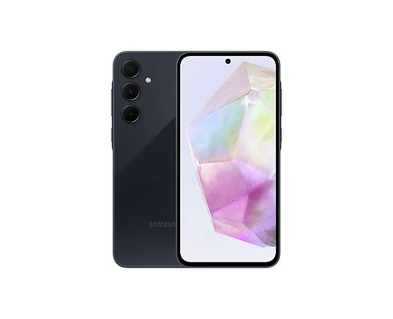 Samsung Galaxy A35, 6.6" Super AMOLED Display, 8GB RAM, 128GB ROM, 5G, 50MP Triple Rear Camera, 13MP Front Camera, Dual SIM – Awesome Navy