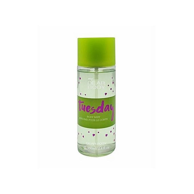 Dear Body Tuesday Body Mist For Ladies - 250ml