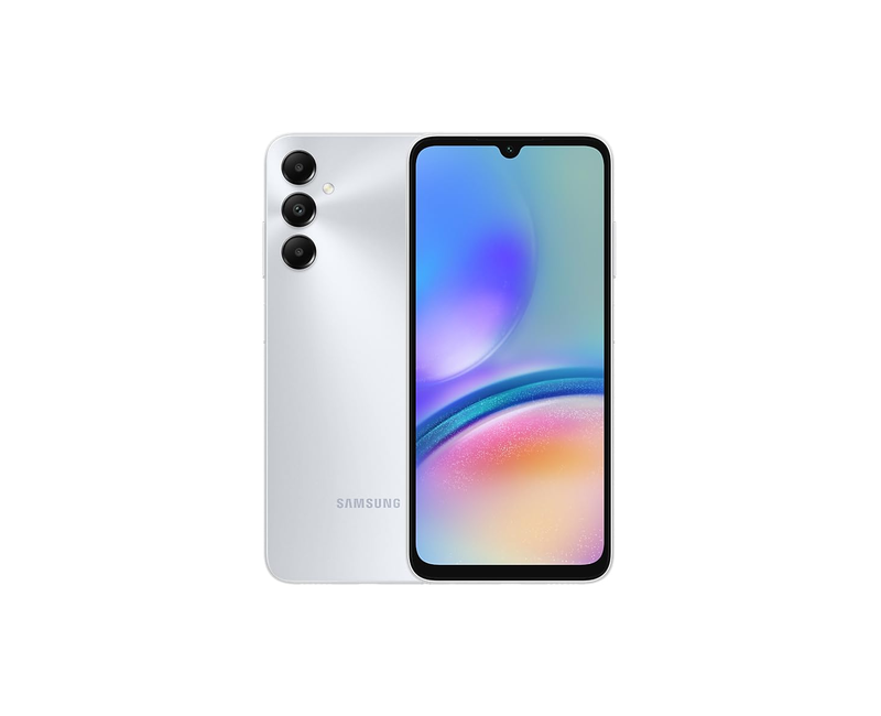 Samsung Galaxy A05s, 6.5" PLS LCD Display, 4GB RAM, 64GB ROM, 4G LTE, 13MP Triple Rear Camera, 5MP Front Camera, Dual SIM – White