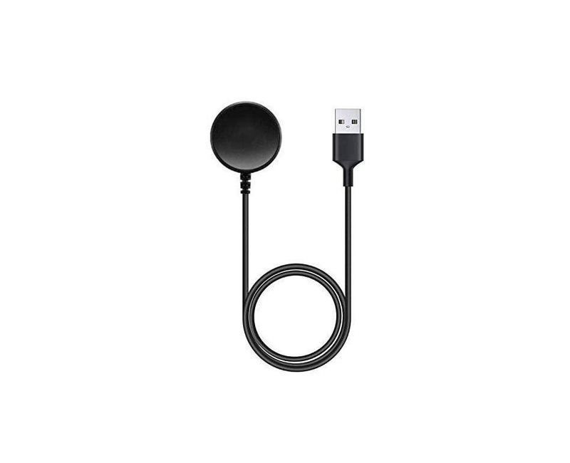 JW106 Charger Compatible with Samsung Galaxy Watch Active 1 2, Galaxy Watch 3i SM-R500/SM-R830/SM-R820/SM-R840/SM-R850 - USB Charging Cable 3.3ft 100cm - Smartwatch Accessories, Black