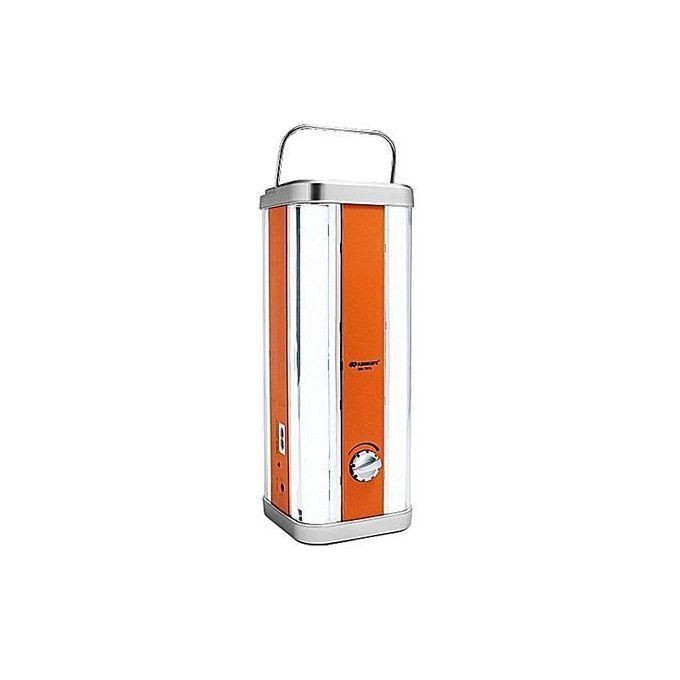 4 Lights In 1 Rechargeable Emergency Led Lamp-White/Orange
