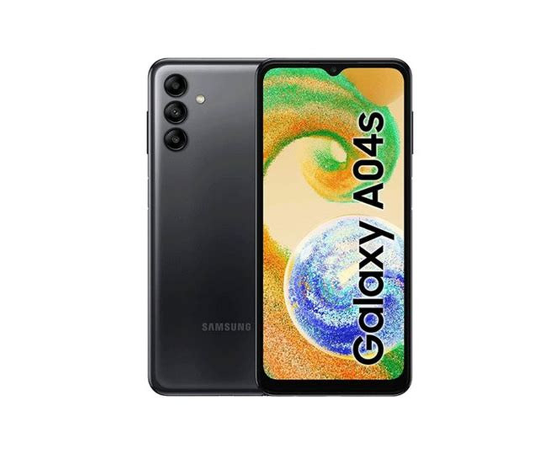 Samsung Galaxy A04s Dual SIM – 6.5" PLS LCD Display, 4GB RAM, 64GB Storage, 5000mAh Battery, 50MP + 2MP + 2MP Triple Rear Cameras, 5MP Front Camera – Smartphone