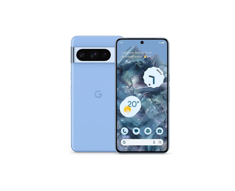Google Pixel 8 Pro – 6.7" LTPO OLED Display, 12GB RAM, 128GB Storage, 5050mAh Battery, 50MP + 48MP Rear Cameras, 11.1MP Front Camera, Google Tensor G3 Chip, Android 14 – Smartphone