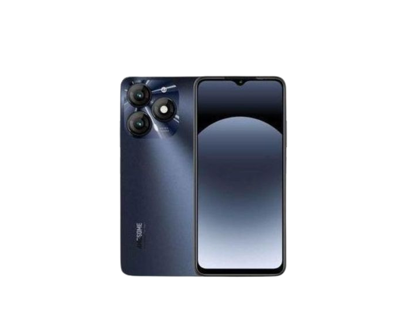 Itel A70 – 6.6" HD+ Display, 3GB RAM (Expandable to 8GB), 128GB Storage, 5000mAh Battery, 13MP Rear Camera, 8MP Front Camera, Android 13 (Go Edition), Dual SIM – Starlish Black