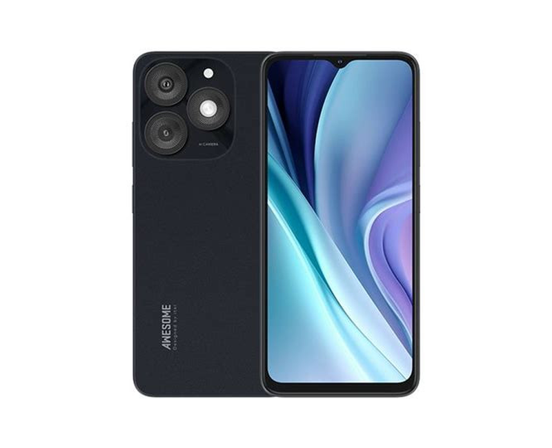 Itel A50 – 6.6" HD+ Display, 4GB RAM (Expandable to 8GB), 64GB Storage, 5000mAh Battery, 8MP Rear Camera, 5MP Front Camera, Android 14 (Go Edition), Dual SIM – Cyan Blue