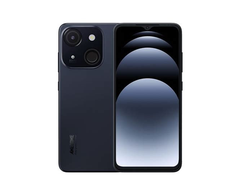 Itel A06 4G – 6.6" HD+ Display, 2 GB RAM (+2 GB Virtual), 32 GB ROM, 4000mAh Battery, 8 MP Rear + 5 MP Front Camera, Dual SIM – Midnight Black