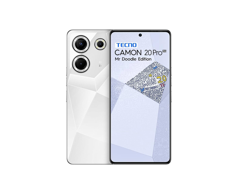 Tecno Camon 20 Pro 8GB RAM 256GB ROM 6.67" AMOLED 64MP+2MP+2MP 5000mAh - Dark Welkin