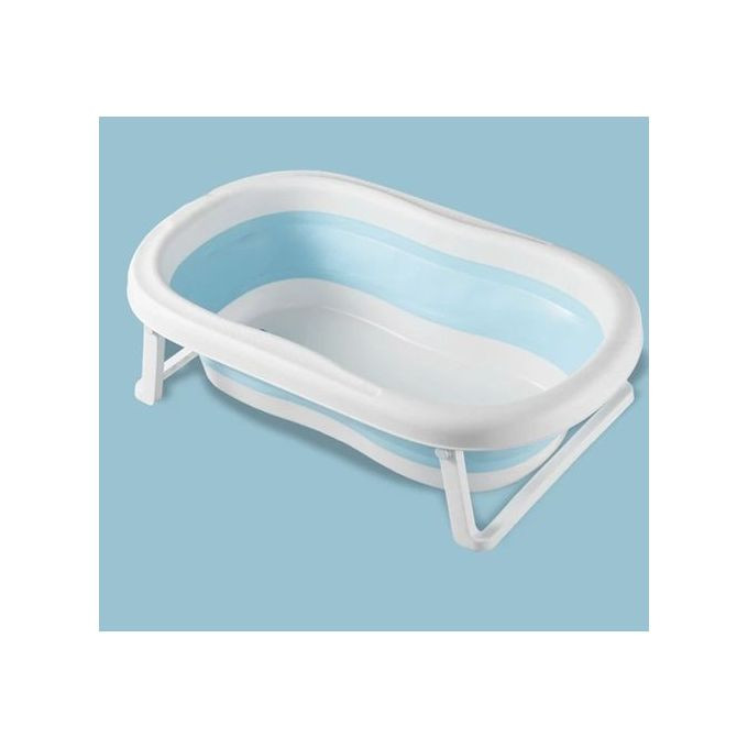 Folding Baby Bath Tub Foldable Baby Shower Tubs Newborn Basin Multicolor