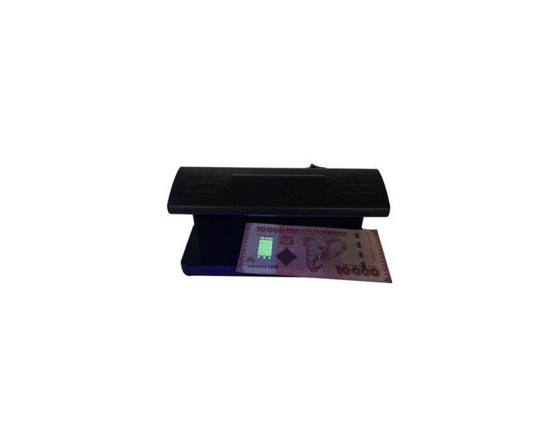 Counterfeit Money Detector Fake Notes Machine - Black