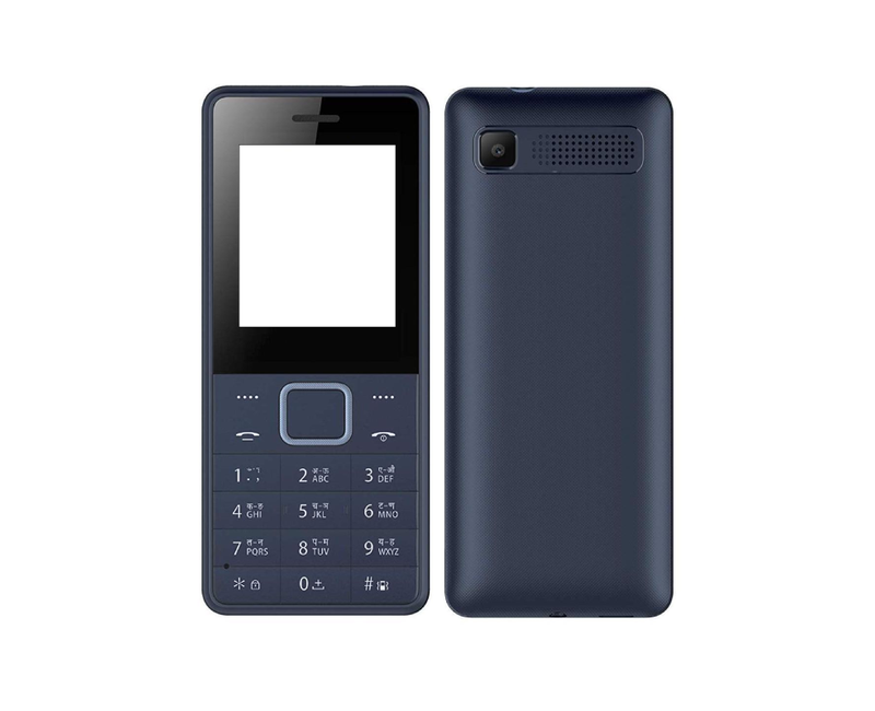 itel IT2160 Button Phone - 1.8" Screen, Dual-SIM, FM Radio, Torchlight, 1000mAh Battery, Expandable Memory - Classic Black