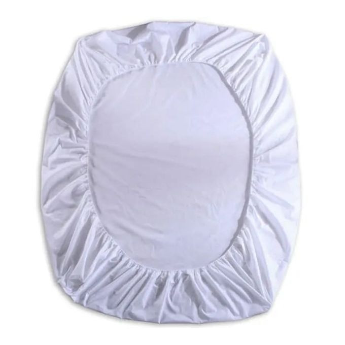 6*6  Quilted waterproof /urine proof mattress protector-white