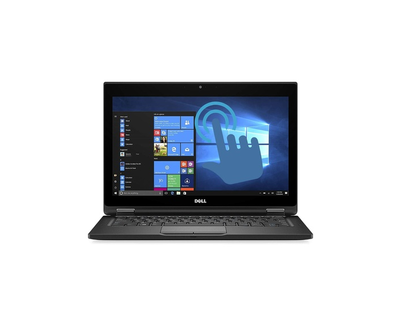 Dell Latitude 5289 x360 touch screen -12.5" Intel i5 ,8GB RAM,500GB SSD ,Windows 10- Black -Refurbished