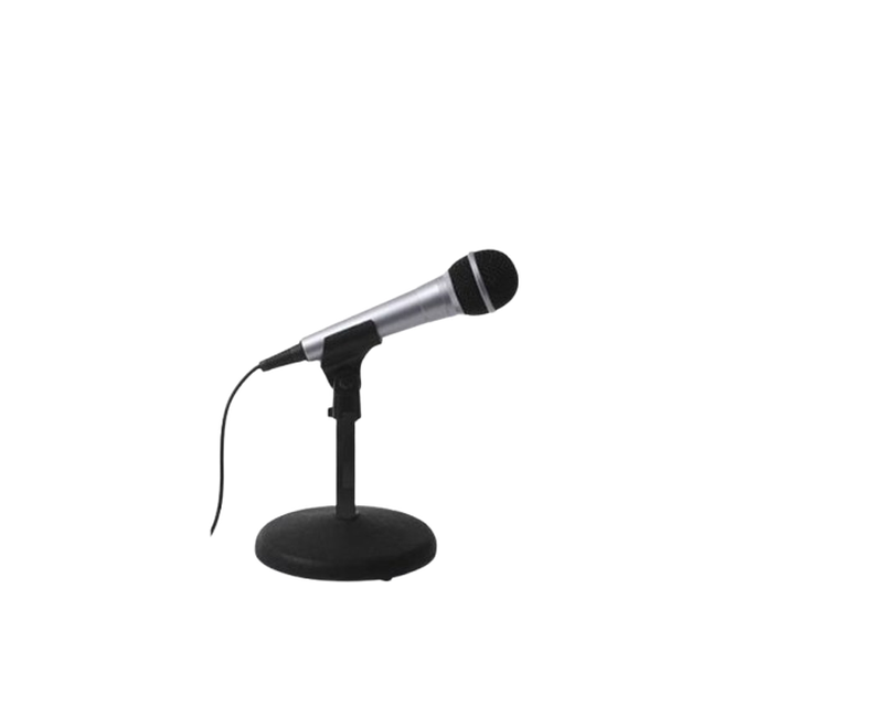 Professional Microphone Stand, - Black Small Each