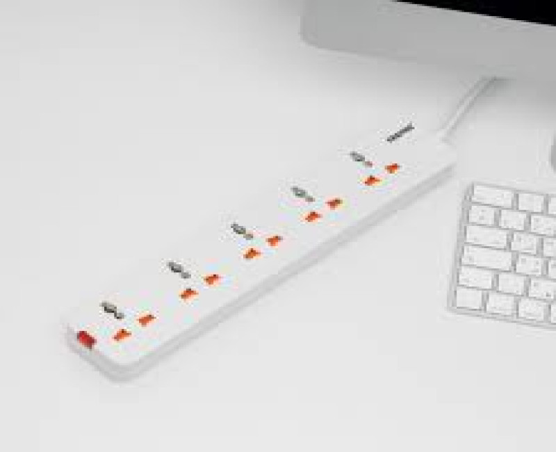 GES 58013 Extension socket 5Way-3M Small each