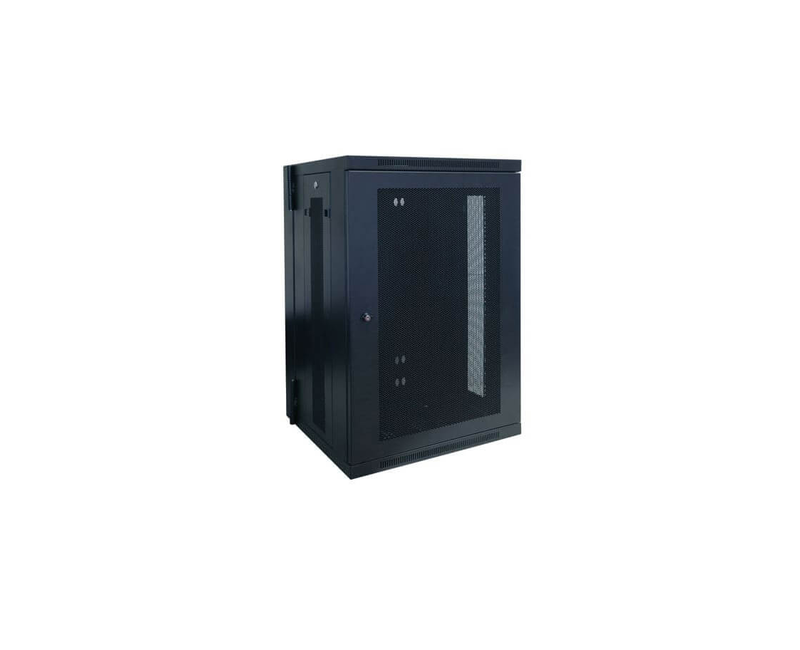 AICO RACK 18U 600X600 WALL MOUNT-Black