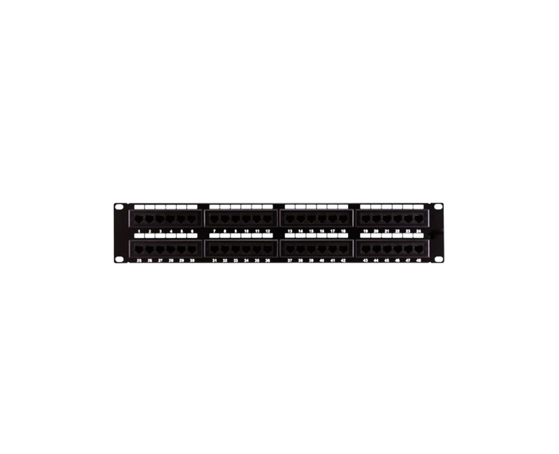 AICO PATCH PANEL 48 PORT-Black