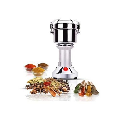 Multifunctional Stainless Steel Electric Coffee Spices Grinder -Silver
