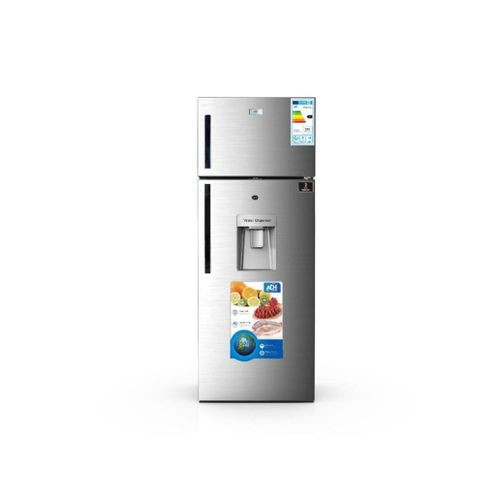 276 Liters Refrigerator with Water Dispenser-Grey/Silver