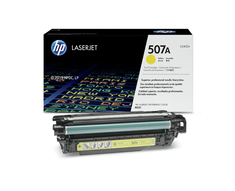507A Yellow Laserjet Toner Catridge