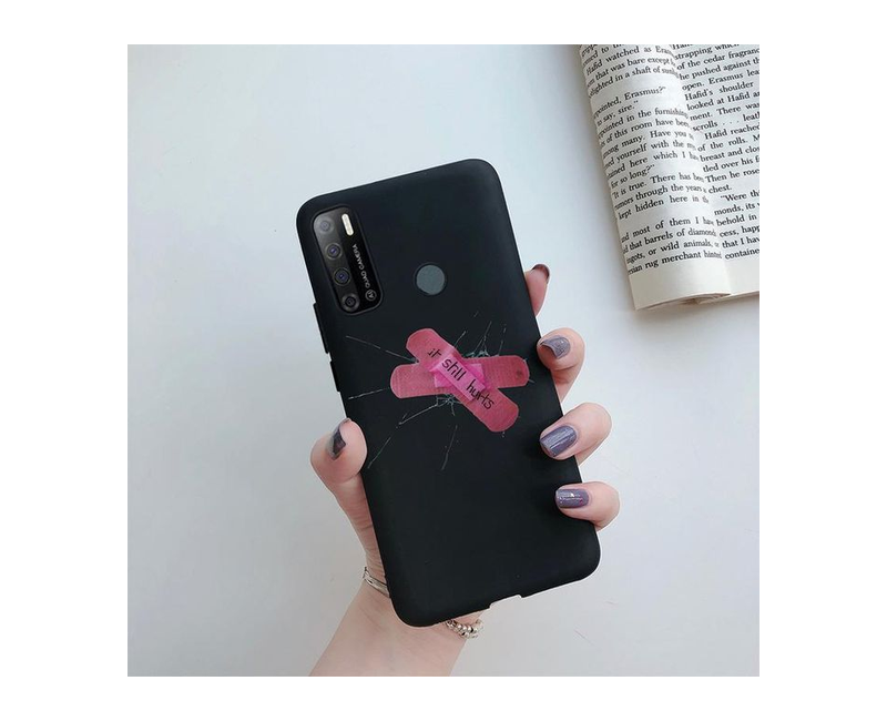 Auto Focus Cover case for Tecno Pouvour LA7 - Black