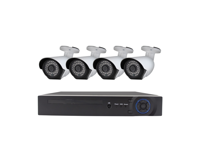 4CH DVR ( Takes 4 cameras)