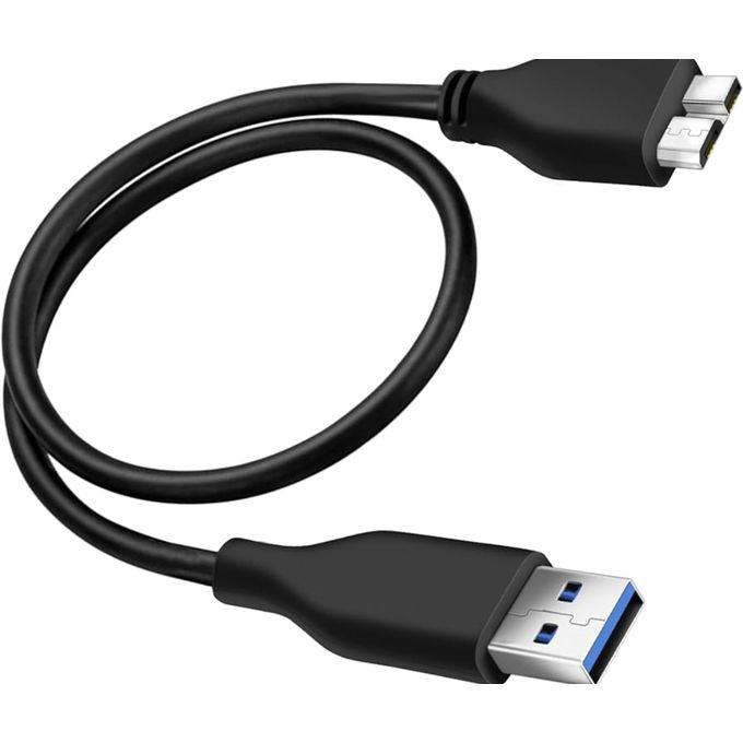 Super Long Micro USB Data Cable - White