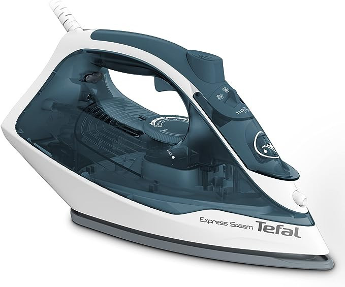 Tefal steamer Steam Iron 2400w with Steam Burst & Spray, FV2831M0 - Green