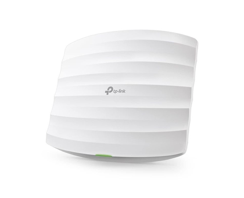 TP-Link Omada 300Mbps Wireless N Ceiling Mount Access Point Supports Passive PoE,Single_Band, Free PoE Injector, Long Range Coverage, Secure Guest Network, Centralized Management (EAP110)
