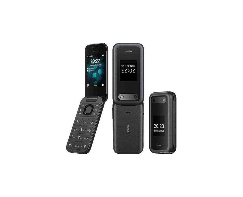 Nokia 2660 flip blue Black small each
