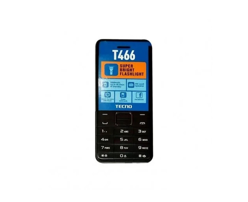 Tecno T466  - Black