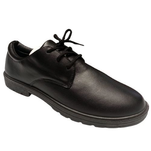 Boys Velcro School Shoes - Black