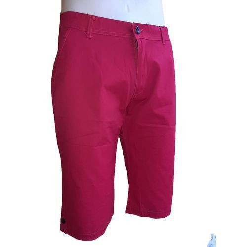 Men's Casual Summer Shorts-Maroon