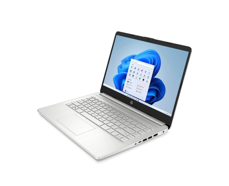 HP 14s INTEL CORE i7 16GB RAM 512GB SOLID STATE DRIVE 12TH GENERATION 14 INCHES SCREEN WIDE SILVER COLOUR ONE(1) YEAR HP WARRANTY