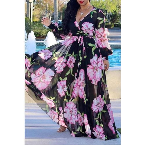 Ladies Classy Floral Dress