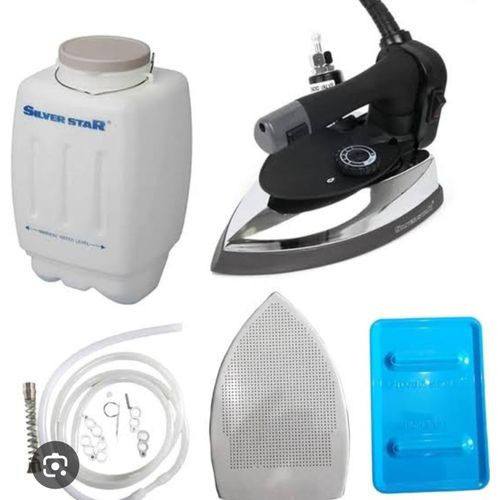 Industrial Electric Steam Iron Suitable For Use In Tailoring Industry Includes Jerrycan - Multicolor