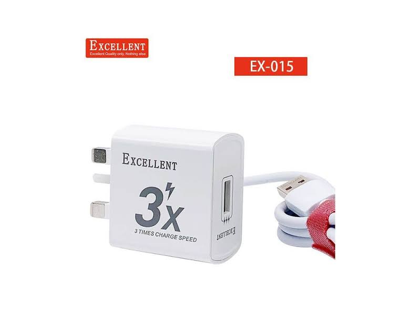 EXCELENT 3X 3TIMES CHARGE SPEED