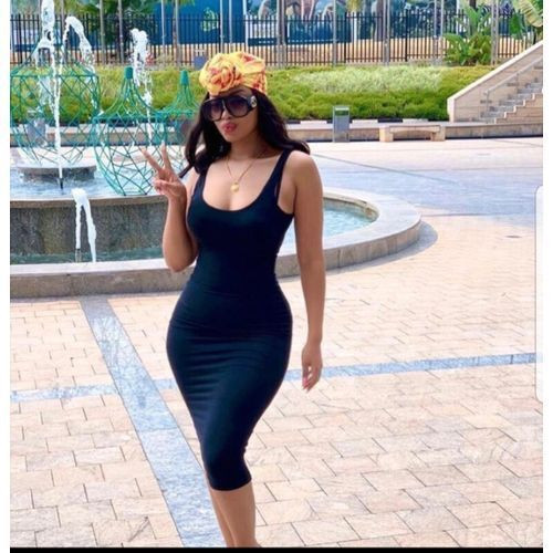 Ladies' Skin Body Dress - Black