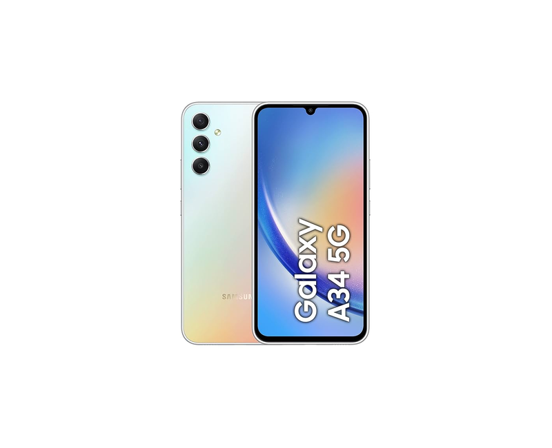 Samsung Galaxy A34 8GB|128GB|6.6"FHD+|5000mAh|48MP|5G|Android13|MixColors