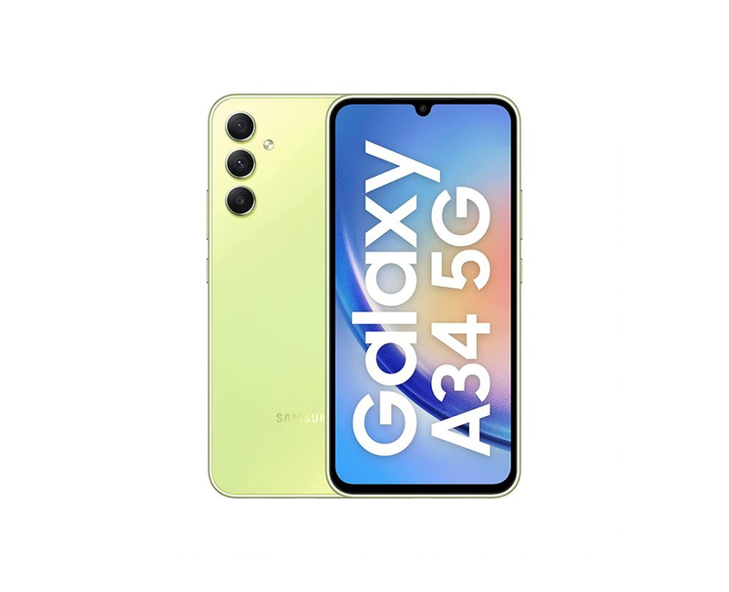 Samsung Galaxy A34 6GB|128GB|6.6"FHD+|5000mAh|48MP|5G|Android13|MixColors